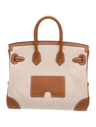 Hermès 2025 Toile Goeland & Swift Cargo Birkin 25