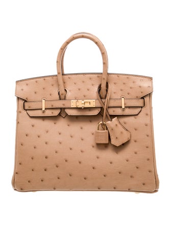 Hermès 2024 Ostrich Birkin 25