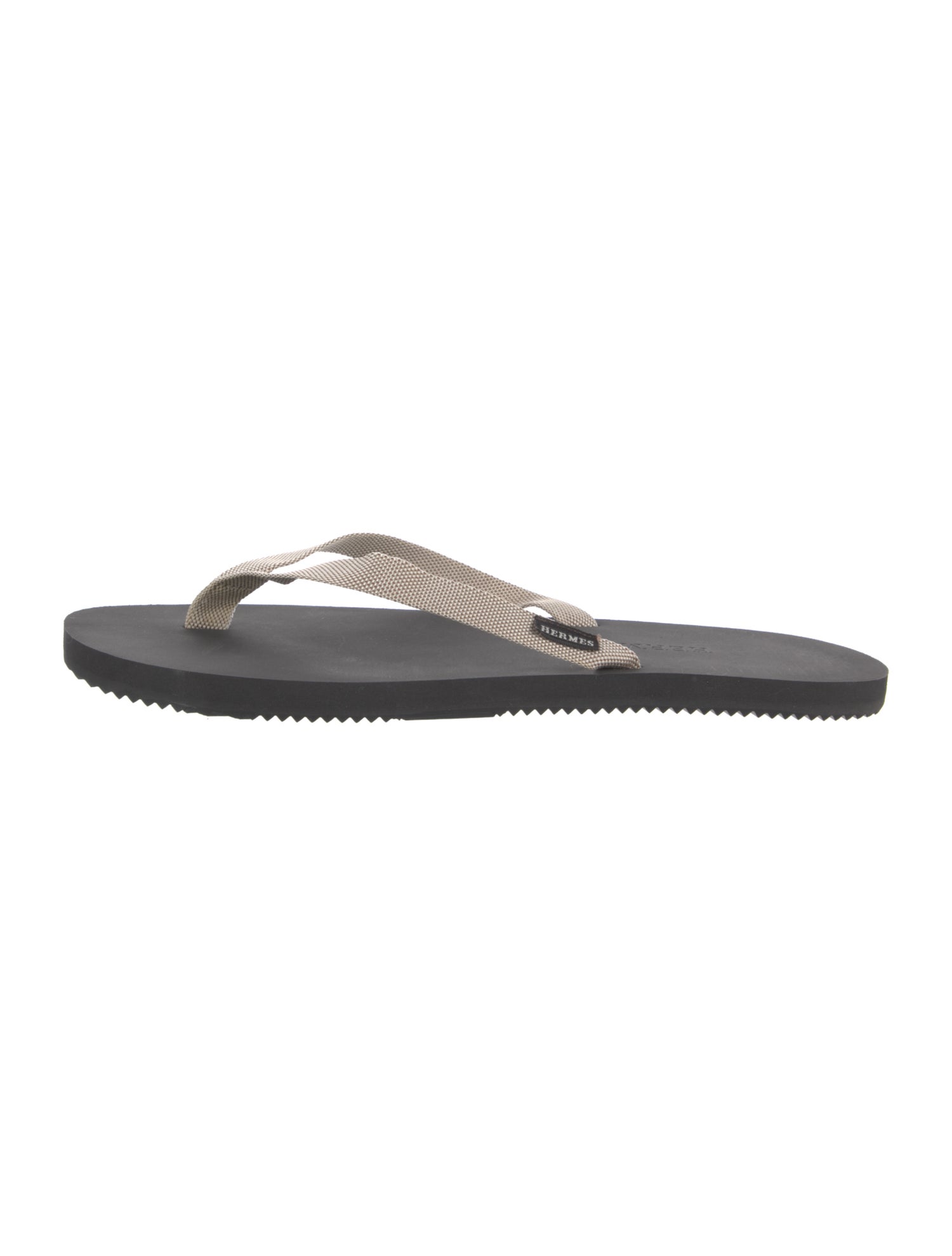 Hermès Isolella Rubber Flip Flops