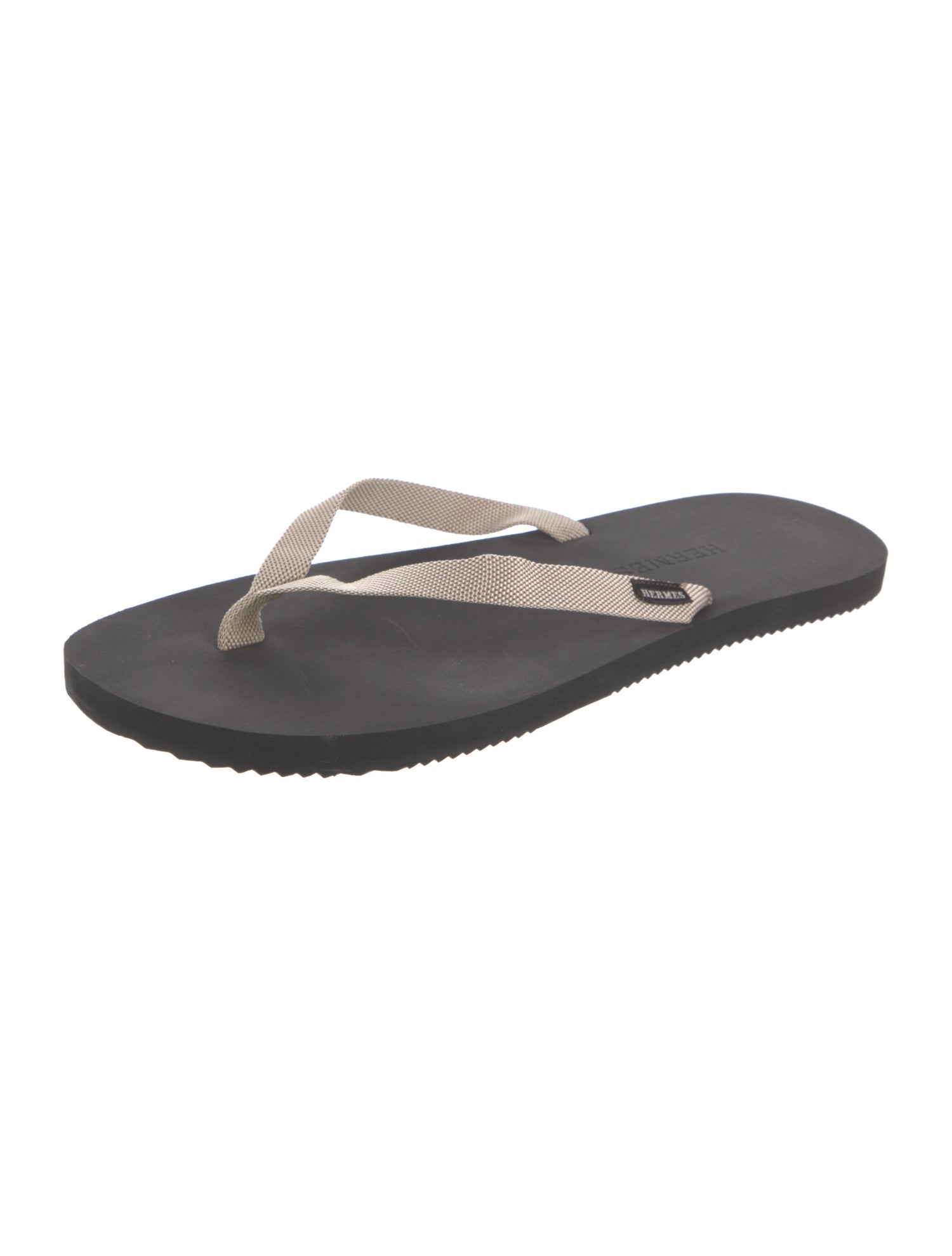 Hermès Isolella Rubber Flip Flops