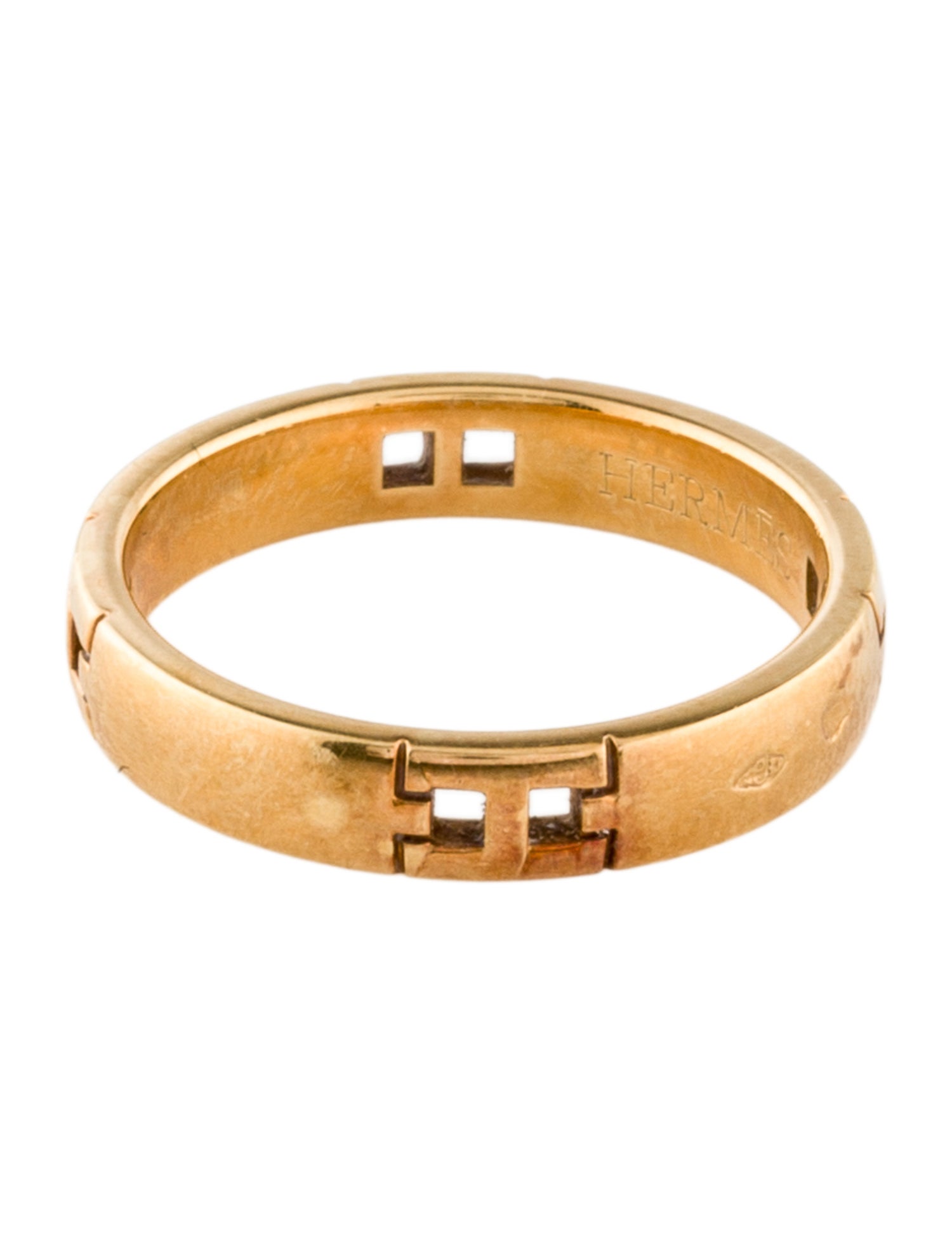 Hermès Vintage 18K Ever Herakles Wedding Band