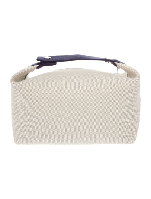 Hermès Large Toile Bride-a-Brac Cabriole Case