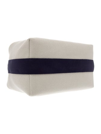 Hermès Large Toile Bride-a-Brac Cabriole Case