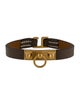 Hermès Leather Micro Rivale Wrap Bracelet