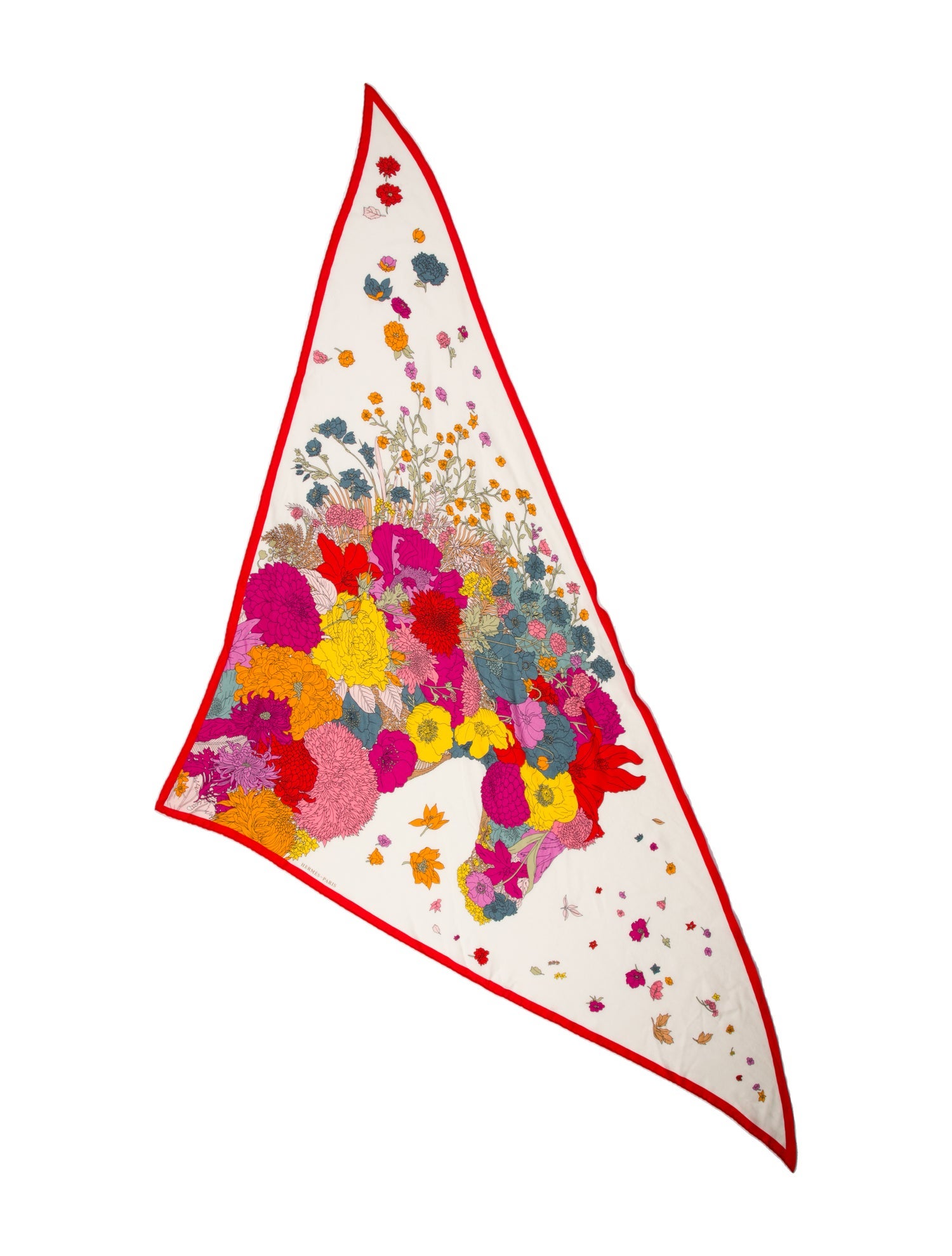 Hermès Robe Legere Cashmere Triangle Scarf