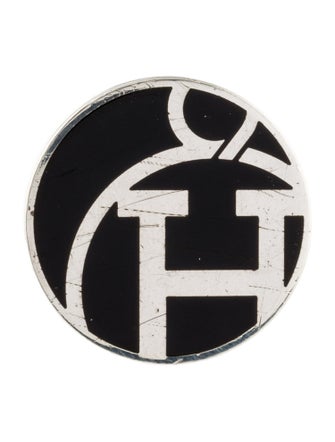 Hermès Enamel Logo Signet Ring