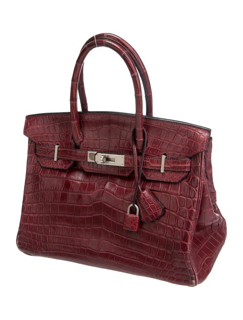 Hermès 2001 Matte Niloticus Crocodile Birkin 30