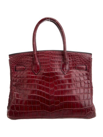 Hermès 2001 Matte Niloticus Crocodile Birkin 30