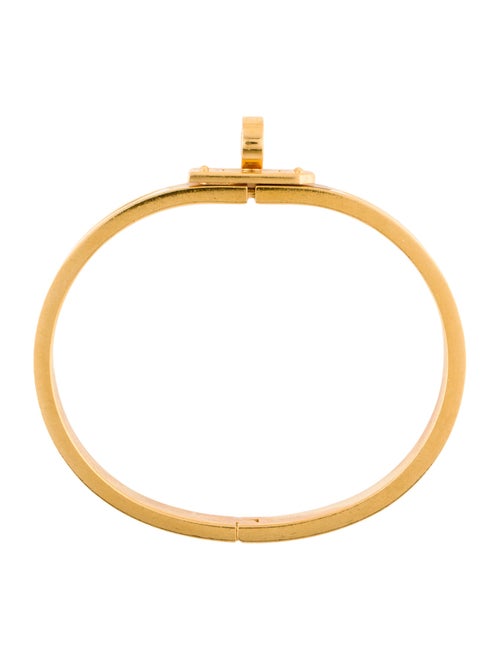 Hermès Enamel Mini Clic Kelly Cuff Bracelet