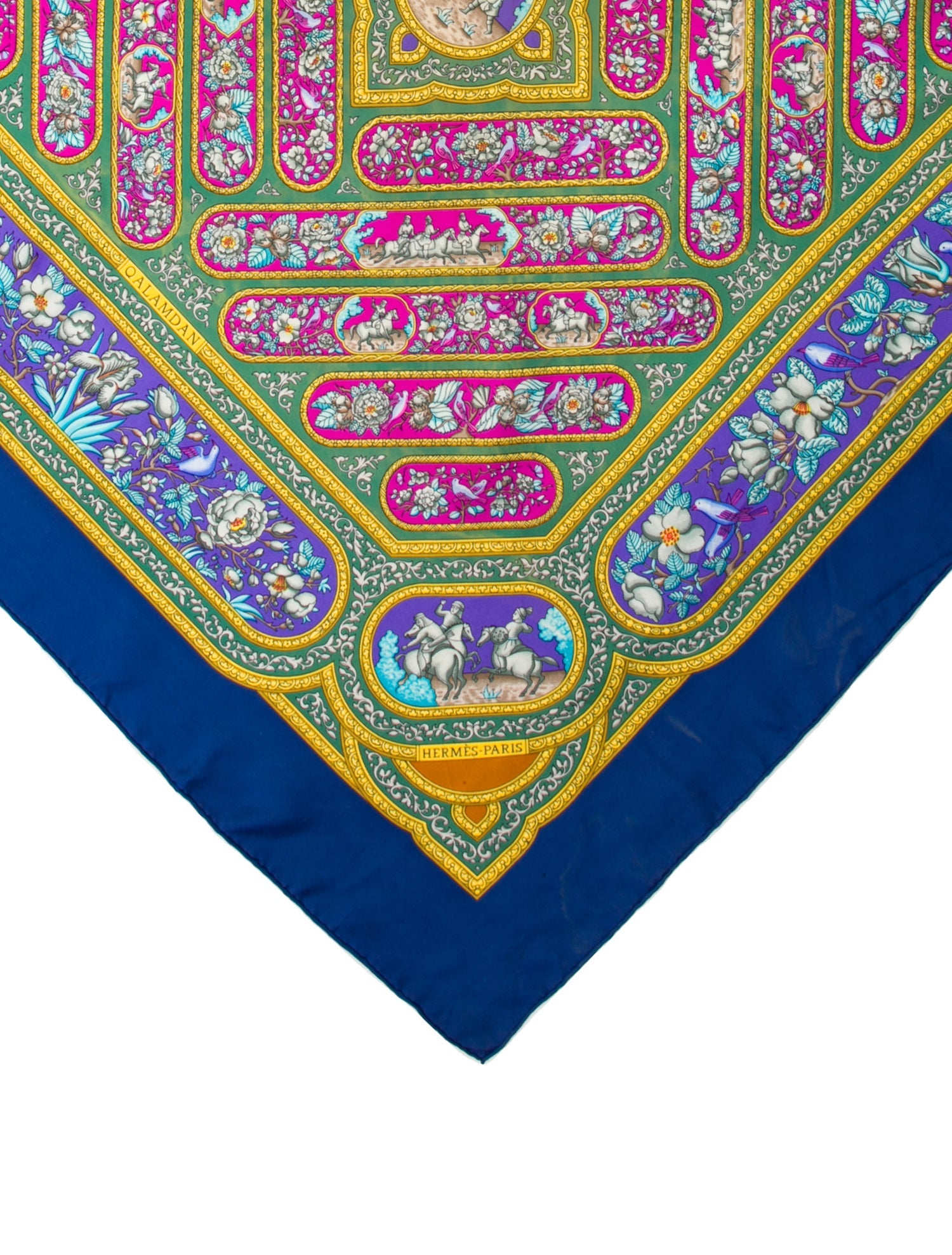 Hermès Qalamdan Silk Scarf