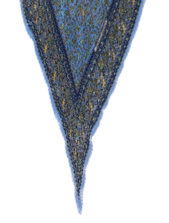 Hermès Chasse En Inde Silk Plissé Scarf