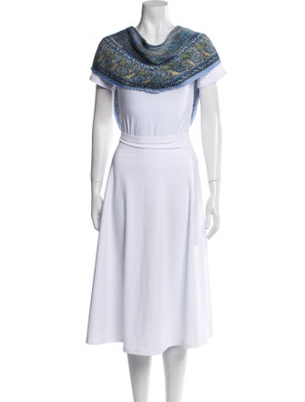 Hermès Chasse En Inde Silk Plissé Scarf