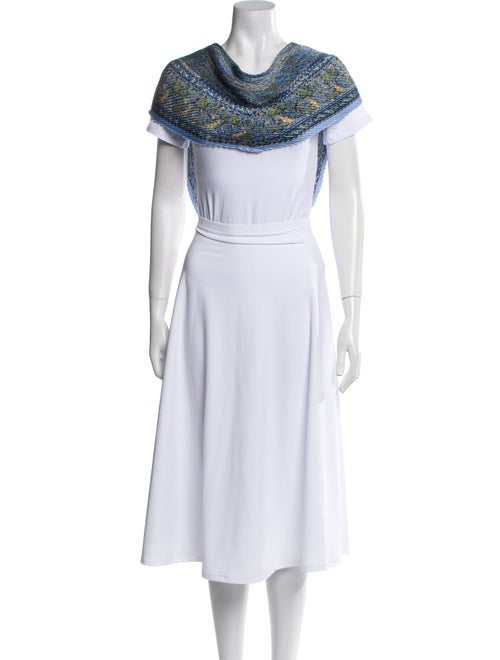 Hermès Chasse En Inde Silk Plissé Scarf