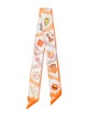 Hermès Funny Ice Cream Silk Twilly Scarf