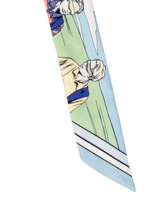 Hermès Wow Silk Twilly Scarf