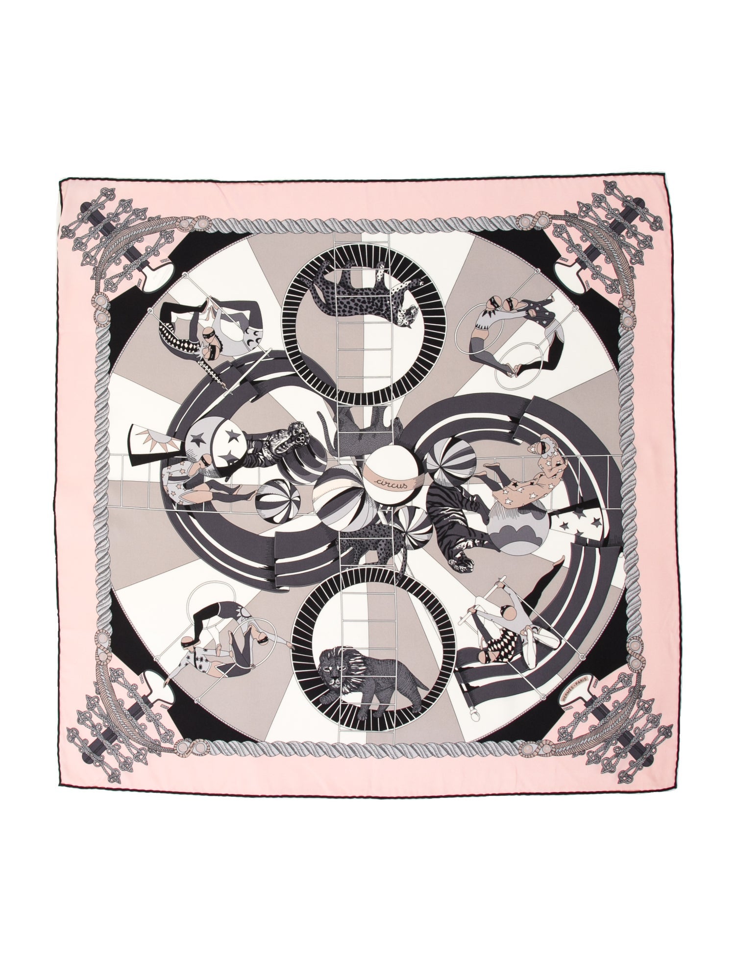 Hermès Circus Silk Scarf