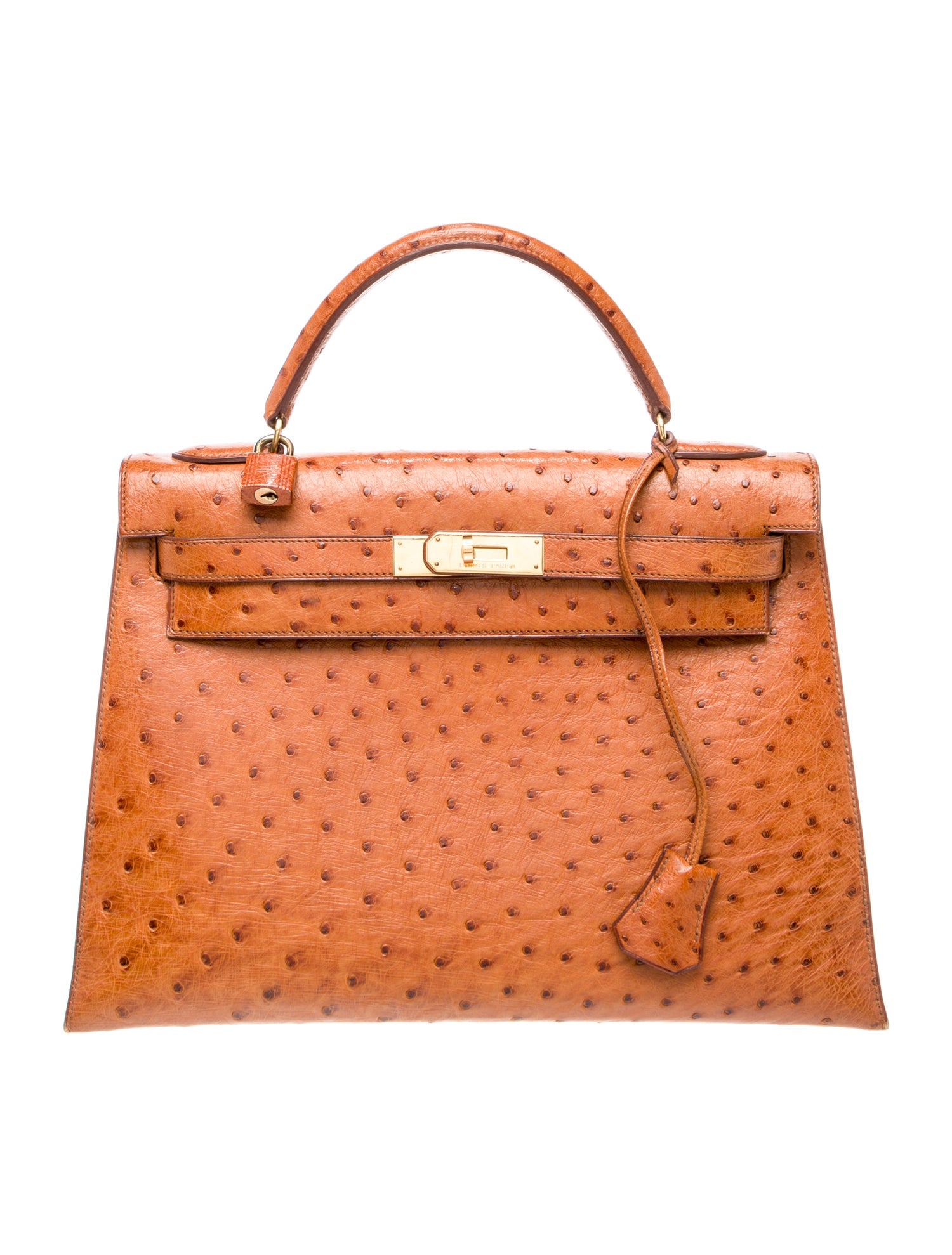 Hermès Ostrich Kelly Sellier 32