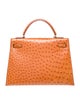Hermès Ostrich Kelly Sellier 32