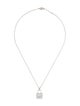 Hermès 18K Diamond Constance Pendant Necklace