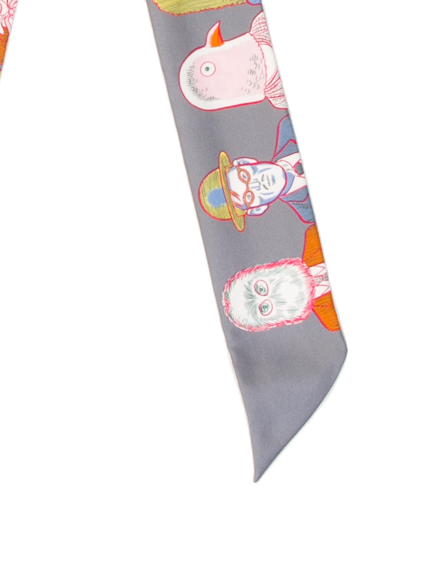 Hermès Dress Code Silk Twilly Scarf w/ Tags