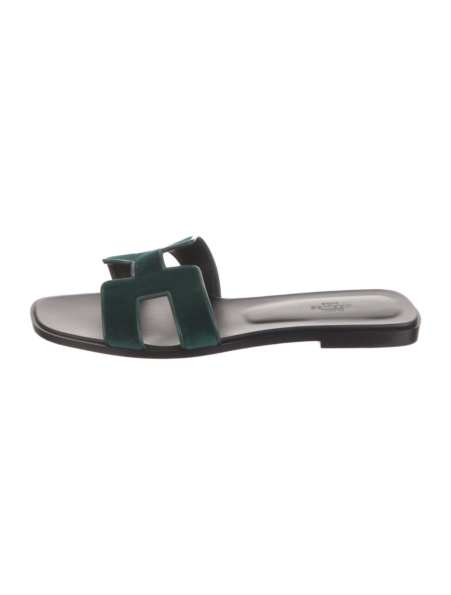 Hermès Oran Velvet Slides