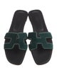 Hermès Oran Velvet Slides