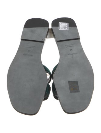 Hermès Oran Velvet Slides