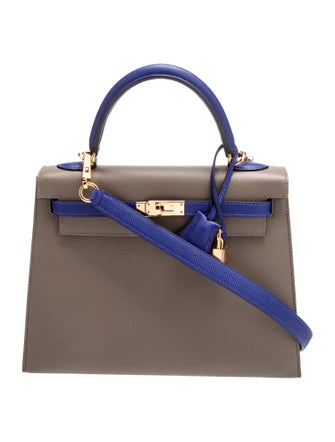 Hermès 2019 Special Order Epsom Kelly II Sellier 25