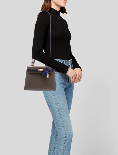 Hermès 2019 Special Order Epsom Kelly II Sellier 25