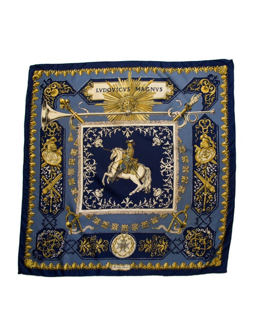 Hermès Lvdovicvs Magnvs Silk Scarf