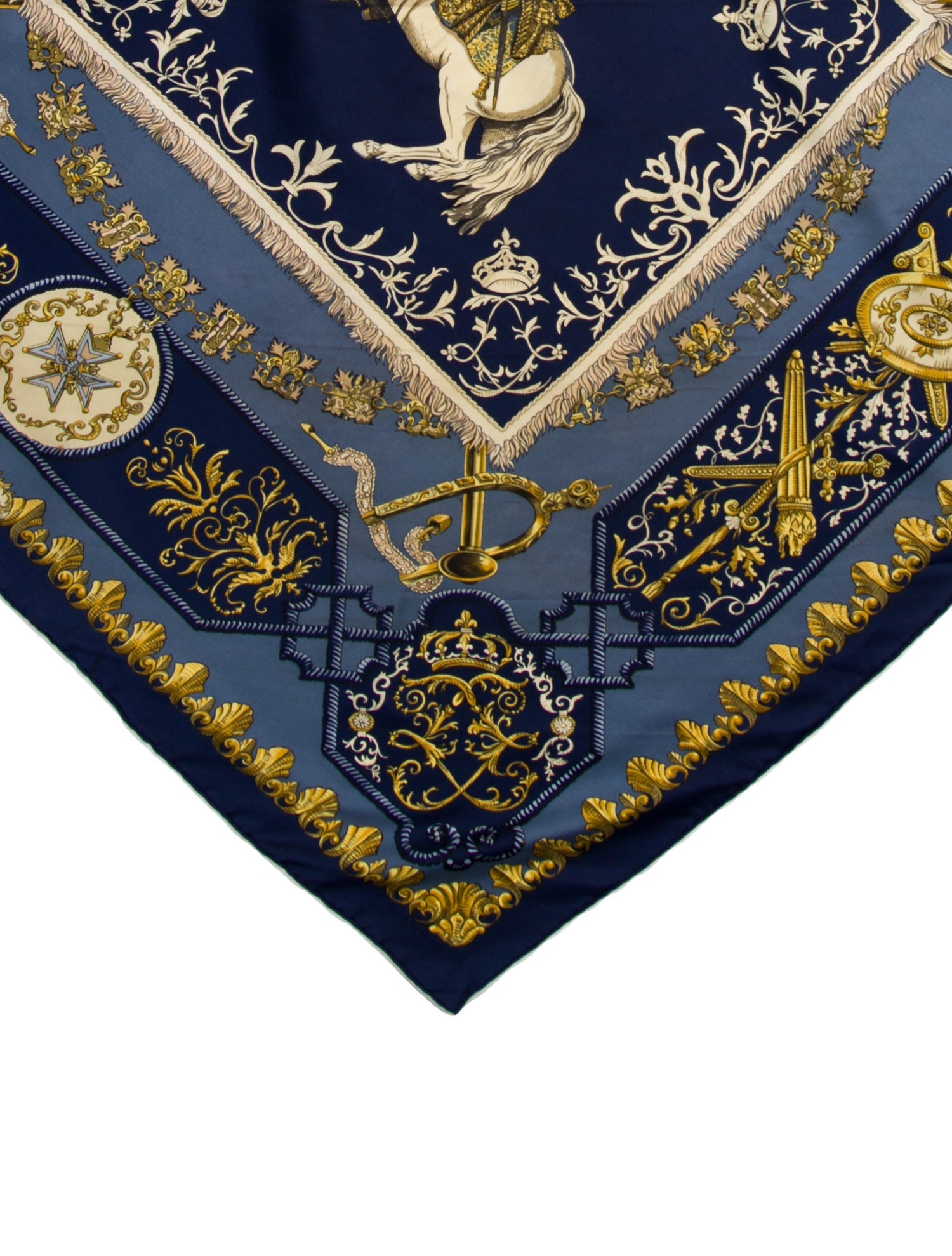 Hermès Lvdovicvs Magnvs Silk Scarf