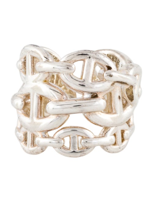 Hermès Chaine d'ancre Enchainee Ring, Large Model