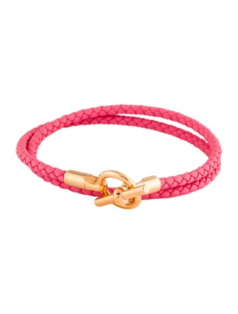 Hermès Glenan Braided Double Tour Bracelet