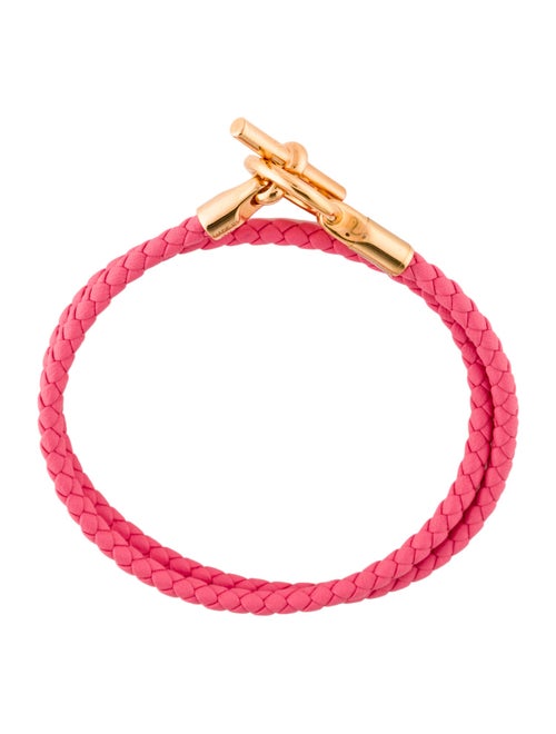 Hermès Glenan Braided Double Tour Bracelet