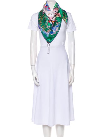 Hermès on The Beach Silk Scarf