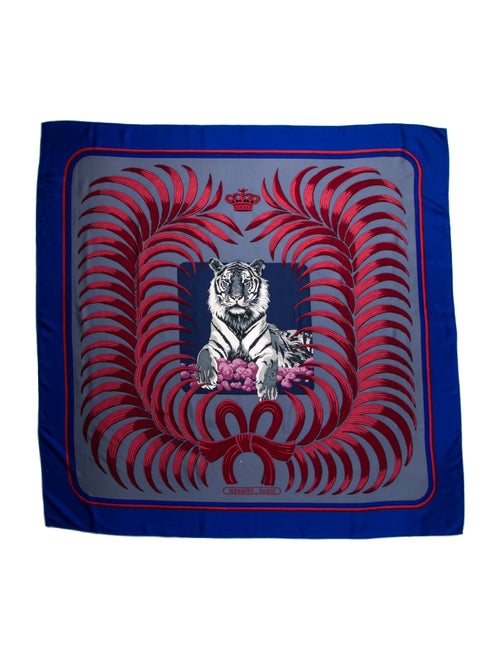 Hermès Tiger Royal Silk Shawl