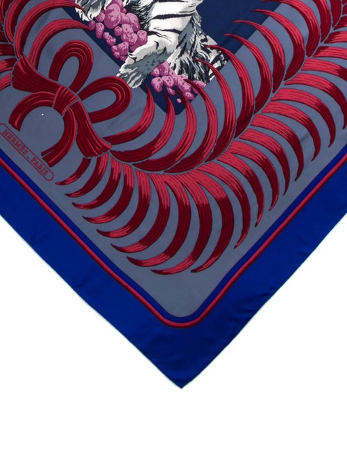 Hermès Tiger Royal Silk Shawl