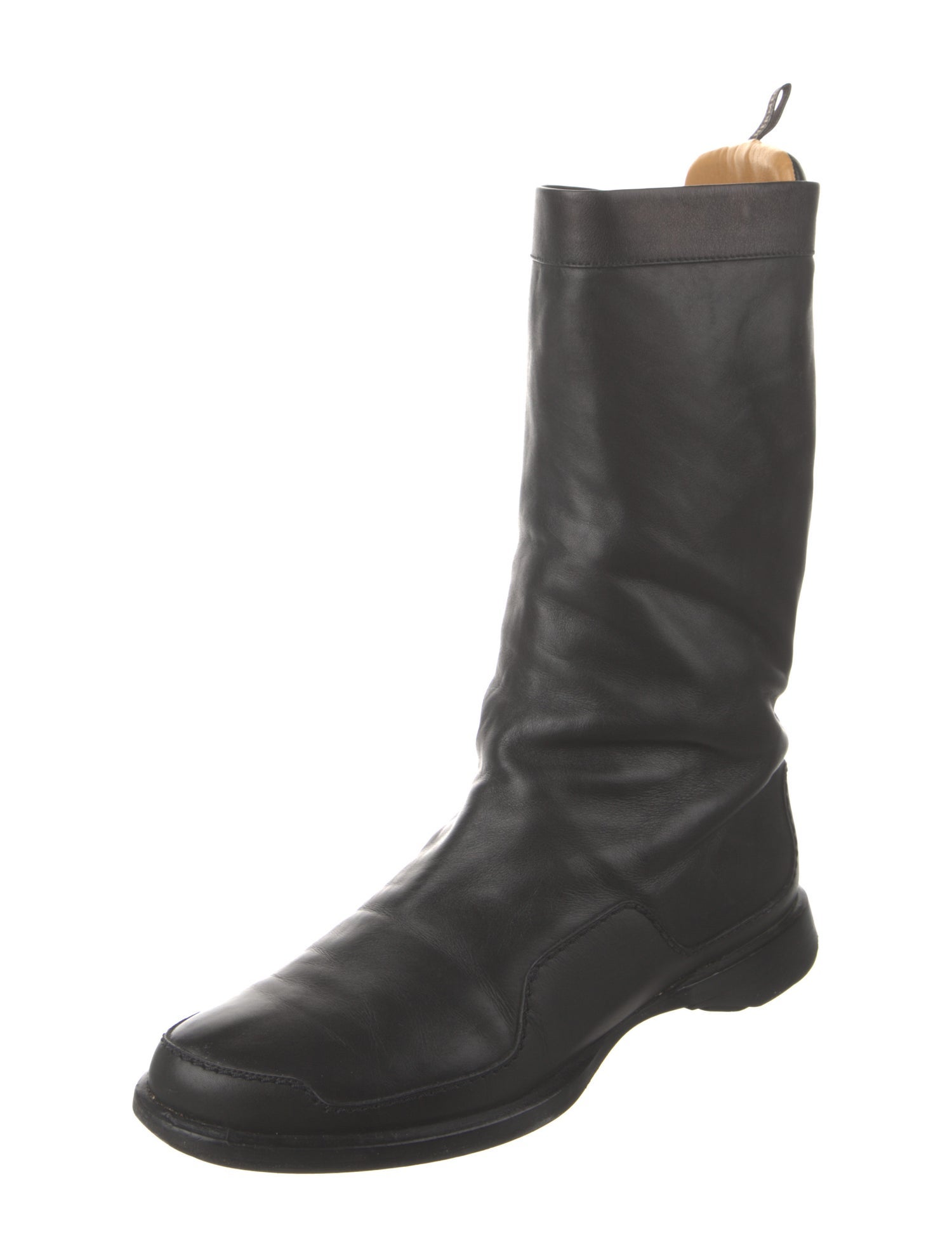 Hermès Vintage Moto Rain Rain Boots