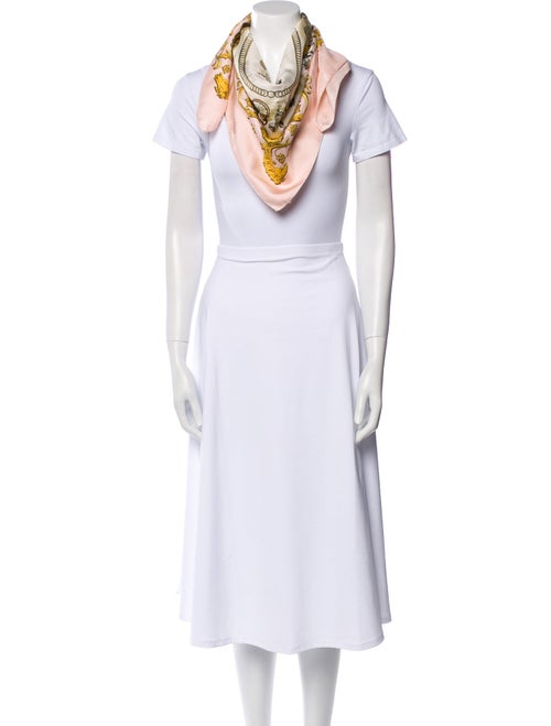 Hermès La Promenade De Longchamps Silk Scarf