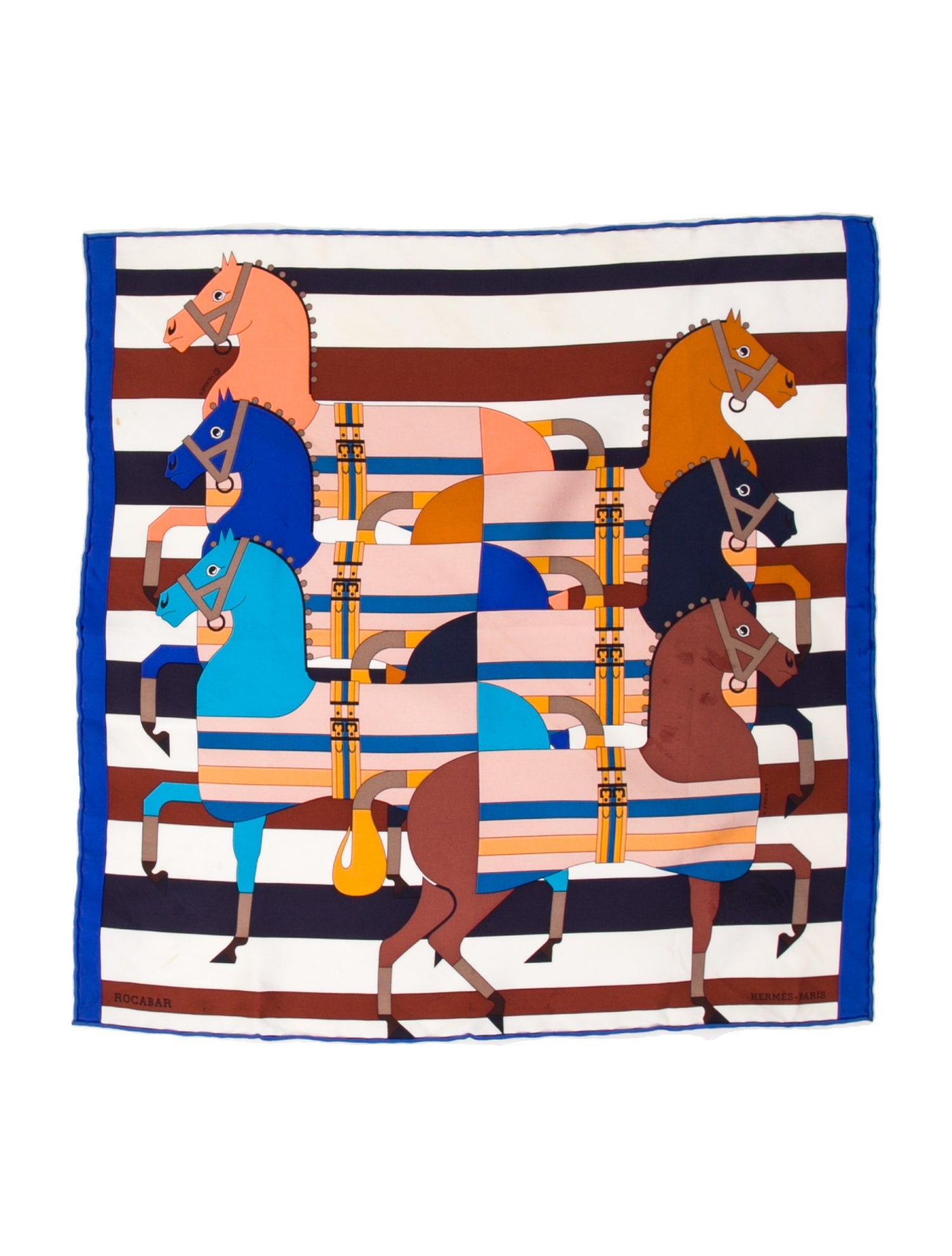 Hermès Rocabar Silk Scarf