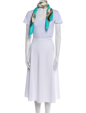 Hermès Grands Attelages Silk Scarf