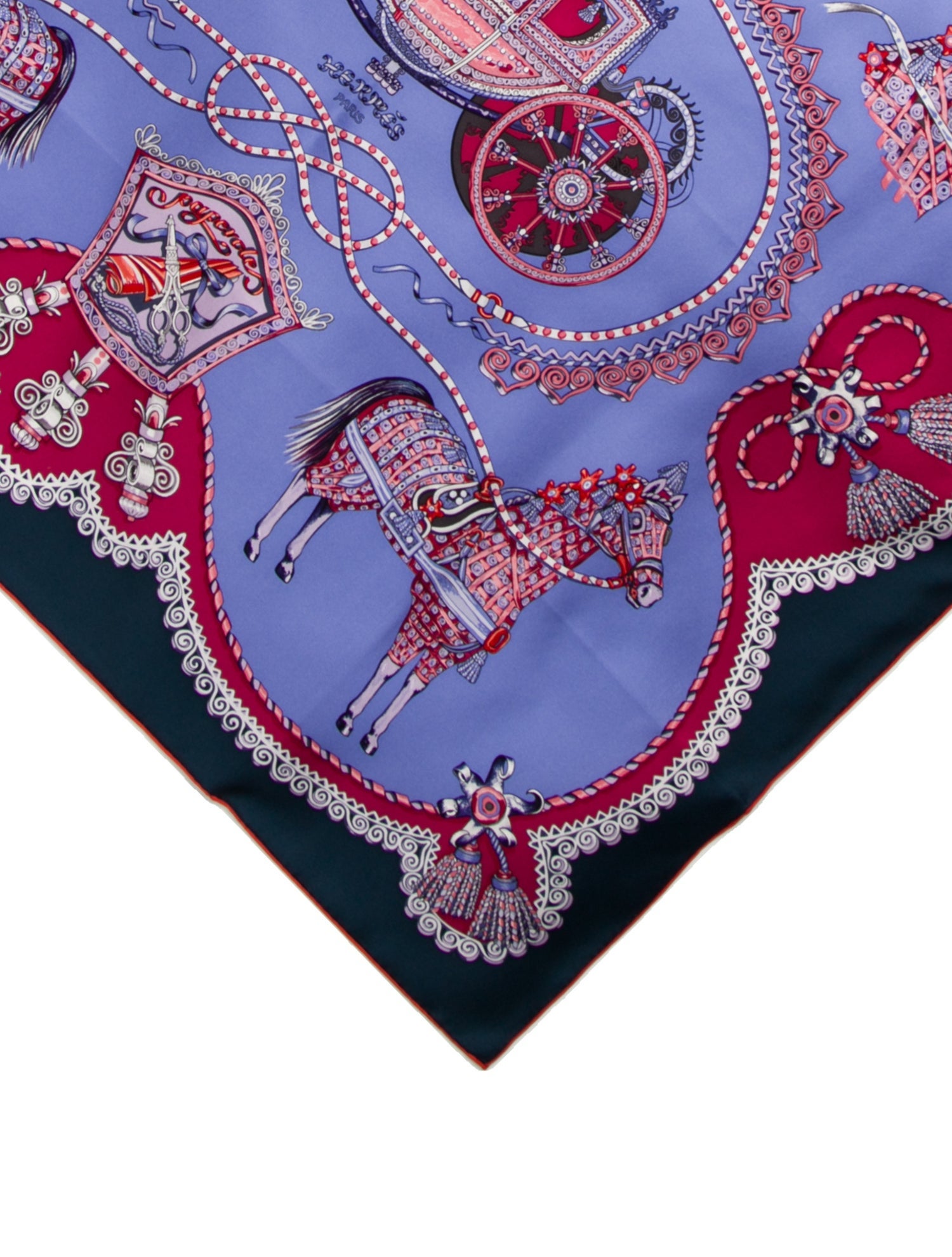 Hermès Paperoles Silk Scarf