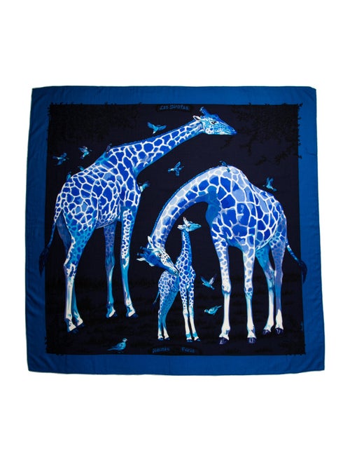 Hermès Les Girafes Cashmere Shawl