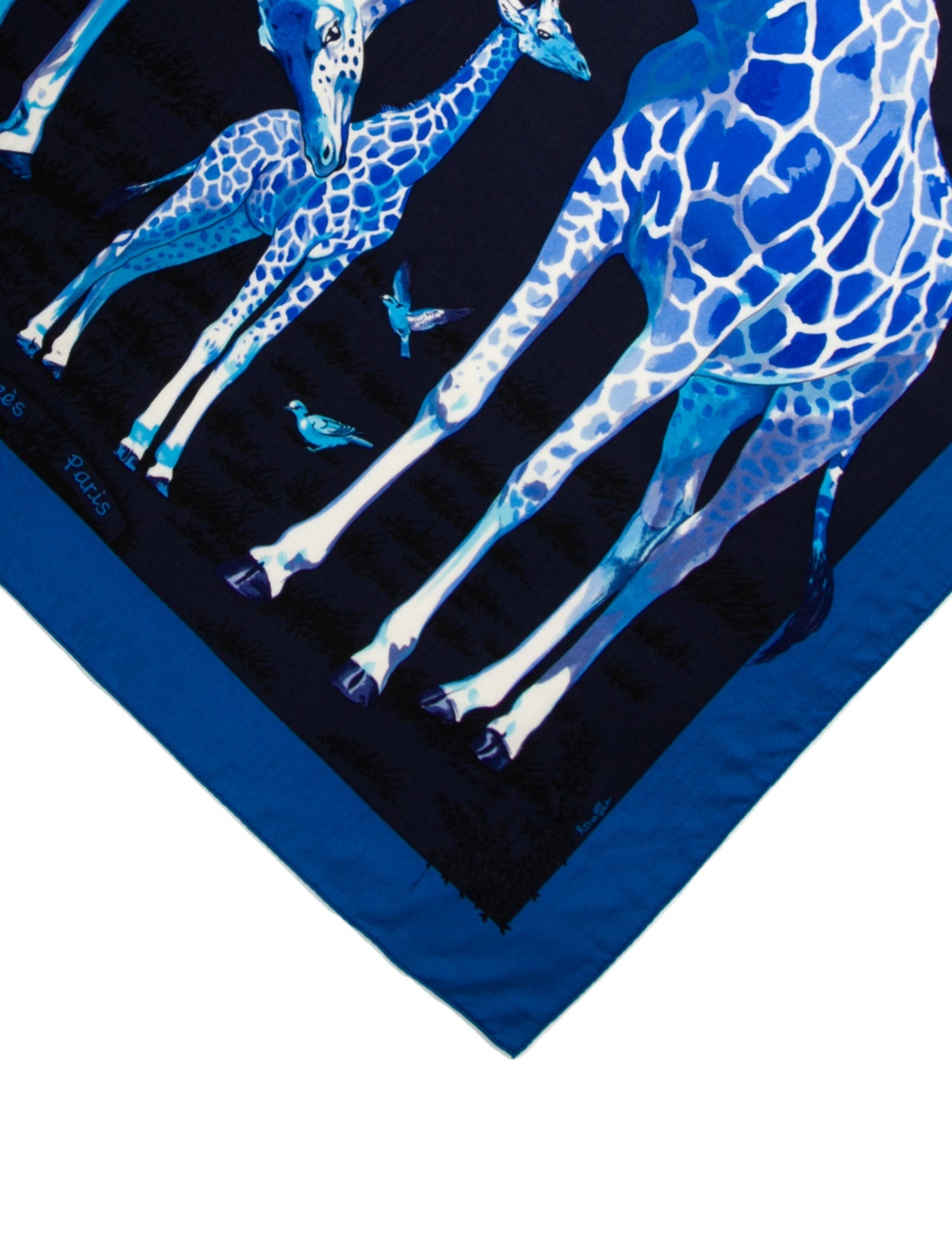 Hermès Les Girafes Cashmere Shawl