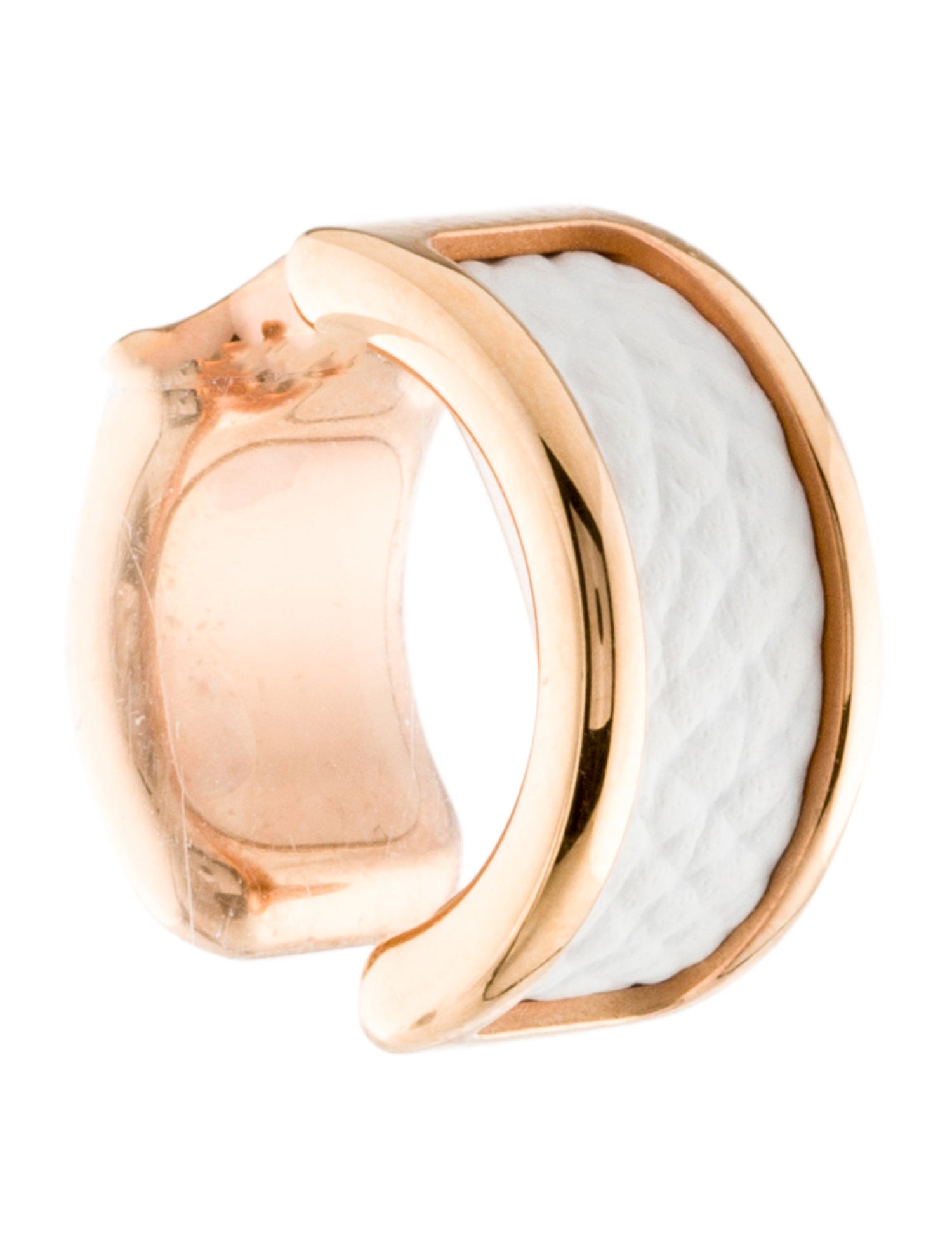 Hermès Leather Olympe Ear Cuff