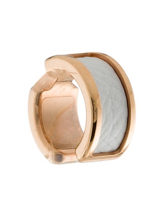 Hermès Leather Olympe Ear Cuff