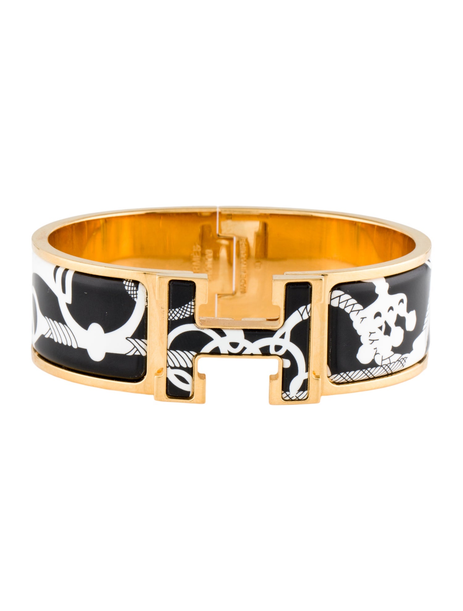 Hermès Panoplie Equestre Clic Clac H Bracelet