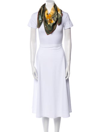 Hermès Le Carnaval de Venise Jacquard Silk Scarf