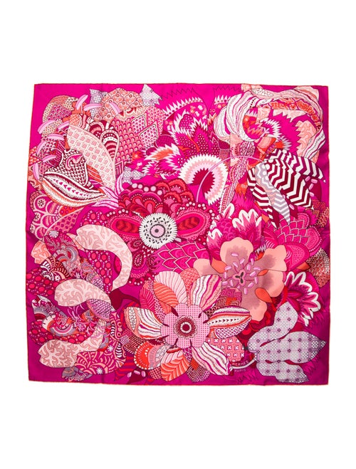Hermès Fleurs d'Indiennes Silk Scarf
