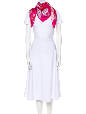 Hermès Fleurs d'Indiennes Silk Scarf